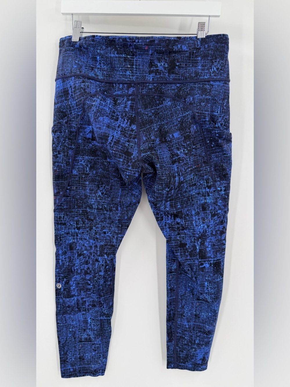 Lululemon Fast & Free 7/8 Tight II *Nulux 25" City Lights Multi Black 12 - Picture 5 of 5